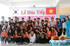 충남 청소녀들, 베트남서 문화교류봉사활동