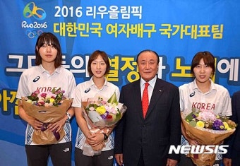 [리우2016] 여자배구 대표팀 황연주, 염혜선, 양효진 선수 귀국