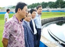 울산 회야수질개선사업소 방문한 이정섭 환경부 차관