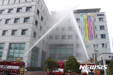 양평소방서, 군청에서 테러 대응훈련