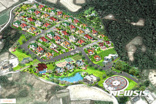 영광군 불갑면 모악지구 전원마을 조감도