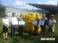 칠곡휴게소 커피찌꺼기 퇴비로 생산