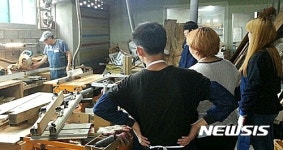 양평군청소년센터, 학교 밖 청소년 목공방 운영