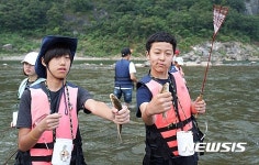 짜릿한 견지낚시 손맛 단양 남한강 최적