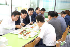 부천시, 김영란법 시행 구내식당서 간담회