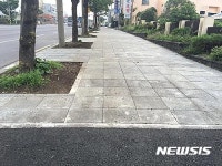 제주시, 동문로·성지로 등 인도 정비