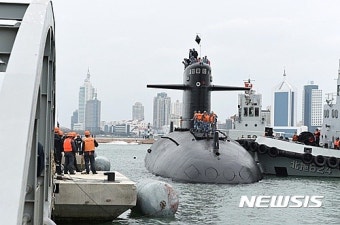 중국 해군박물관에 전시될 퇴역 핵잠수함