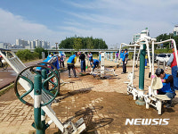 농협은행 울산본부 태화강대공원 환경정비봉사