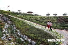 힐링정원으로 변신한 화순 남산공원