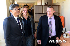 꿈틀리인생학교 찾은 라스무센 덴마크 총리 부부