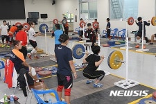 한·일 청소년역도대표팀교류전 경남 고성 개최