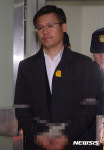 구치소 향하는 정호성 전 청와대 부속비서관