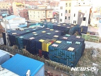 안성시장 소유 땅에 공병 40만개 왜?