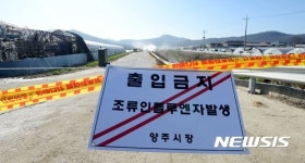 조류인플루엔자발생한 양주