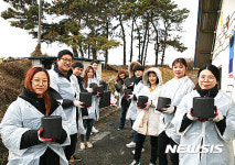 충남 삼성계열 임직원 1004 행복연탄 30만장 전달