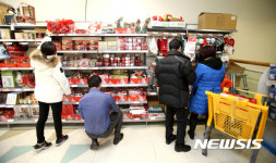 이마트 강릉점, 크리스마스 상품 진열