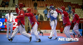 한국, 월드태권도팀선수권대회 예선 승리