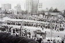 5.18 당시 전일빌딩과 금남로