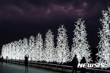 3만여개 빛의 향연…고양호수꽃빛축제 16일 개막