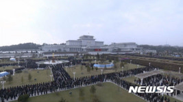 북한 금수산태양궁전서 김정일 5주기 중앙추모대회