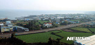 제주 2공항이 들어서는 성산읍 지역
