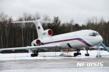러시아 군수송기 Tu-154 추락