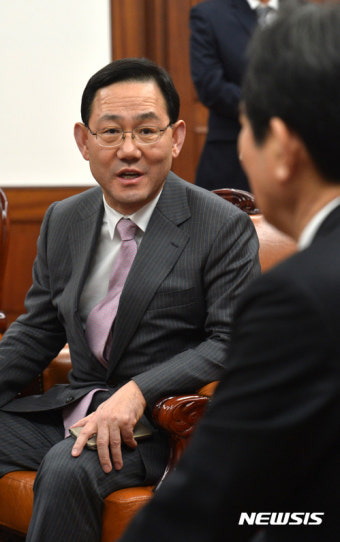 정세균 의장 예방한 개혁신당 주호영 원내대표