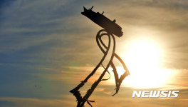 하늘에 인양 염원