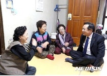 차성수 금천구청장, 설맞이 소외계층 방문·고충상담