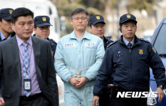 정호성, 탄핵심판 7차 변론기일 증인 출석