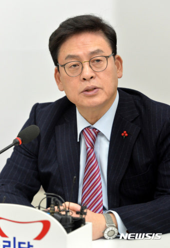새누리당 정우택 원내대표 기자간담회