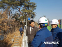 이정섭 차관, 서천레스피아 공공하수처리장 방문