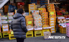 인적 드문 전통시장