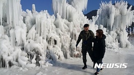 인제 빙어축제 장병 면회장소로 인기