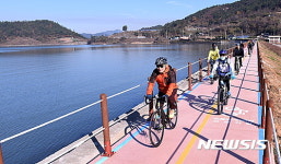 여수시 자전거 도로 개설