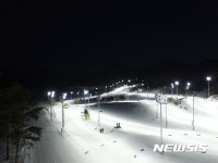 해가 져도 환한 알펜시아 크로스컨트리 센터