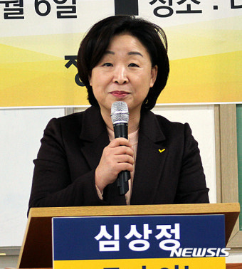 대전서 회견하는 심상정 대표
