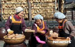 전통된장 익어가는 강진 신기마을