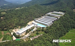 충주 무지개농장 전경
