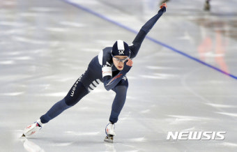 리틀 이상화, 김민선 질주