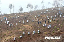 산림청 거제서 올해 첫 나무심기