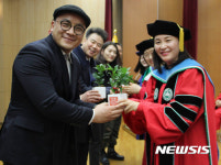 옹알스, 서울사이버대학교 입학식 참석