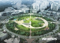 안산 통합선부광장 조감도