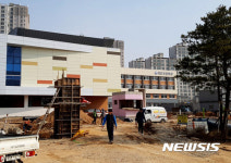 온통 공사판…나주혁신도시 신설학교 또 늦장 준공 말썽