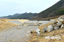 고창군 공음면 구수지구 재해예방사업 현장