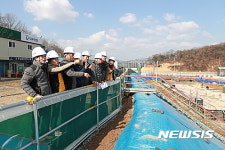 의왕시의회, 장안지구 도시개발사업 현장 점검