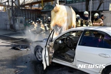 신월IC 차량화재