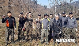 농촌돕기 나선 전북동부보훈지청·육군 제12정보통신단