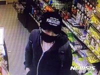 서귀포시 편의점 폐쇄회로 영상에 찍힌 중국인 보이스피싱 용의자