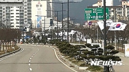 [함양소식]함양 IC 교차로에 태극기 거리 2.5㎞ 조성 등